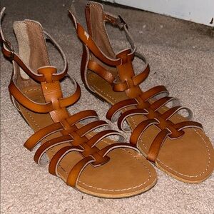 Women's Brown Gladiator Sandals